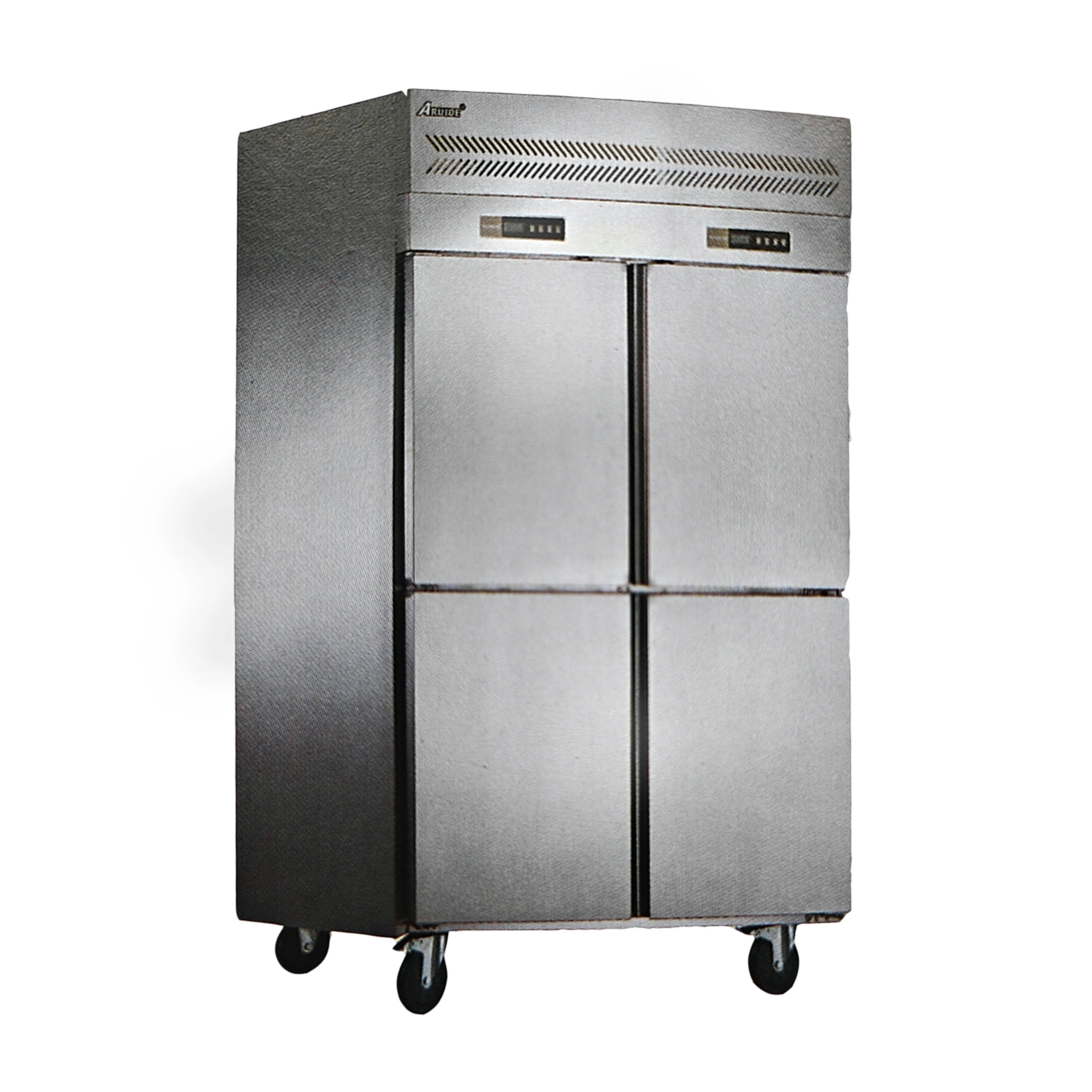 

Four-door Commercial Refrigerator Dual Temperature Refrigeration And Freezing Vertical Fresh-keeping Kitchen Four-door Freezer
