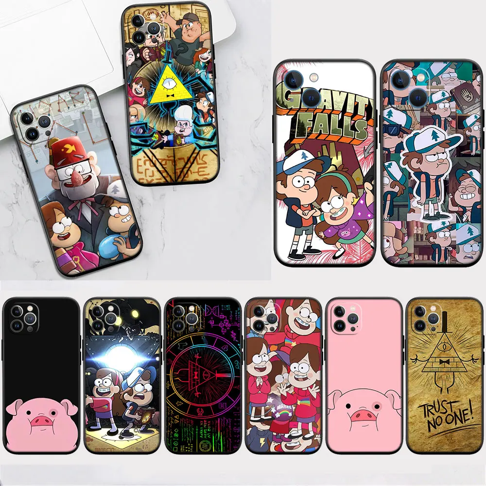 AW52 Гравити Фолз, мультяшное оформление для Redmi Note 6 6A 7 7A 8 8A 9 9A 9C 9T 10 10C 10A 10X S2 чехол Plus Pro Prime K40 K50