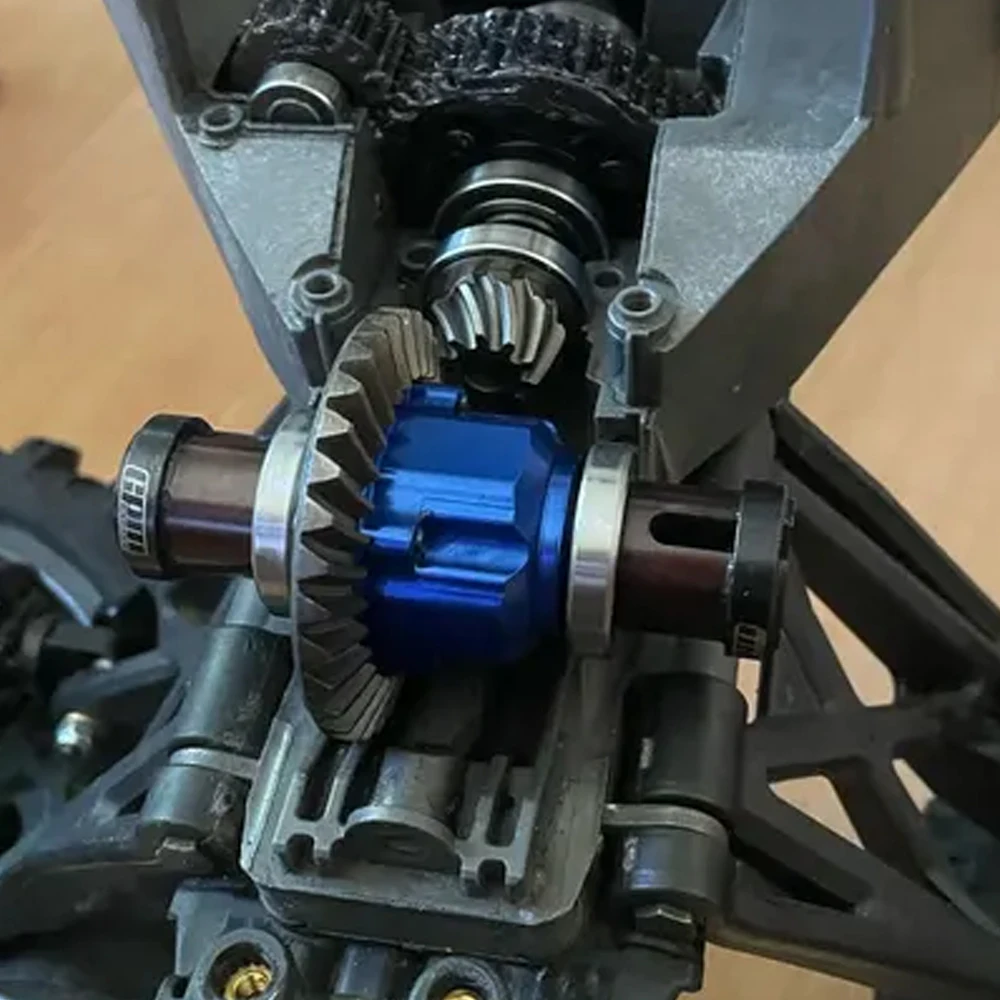 GPM Metalllegierung Vorne Hinten Differential Träger Diff Fall 7781 für Traxxas 1/6 XRT FUNCO PRO 1/5 X-MAXX X-Monster 6S 8S RC Auto