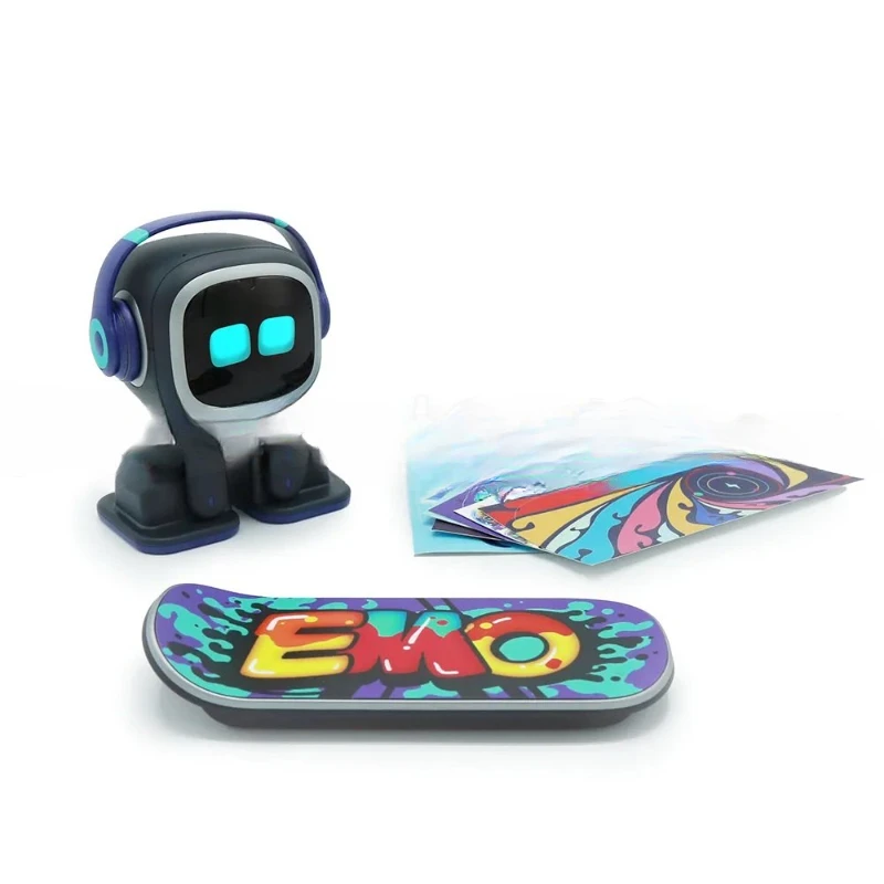 Vector Same Team Emo Desktop Pet Robot Special Charging Panel Decorative Stickers