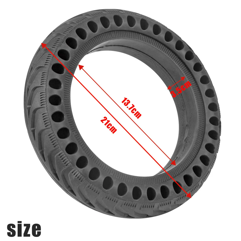 8.5 inch Tyre for Xiaomi M365 1S Pro Pro2 MI 3 Kick Scooter Electric Scooter Rubber Solid Tire Anti-puncture Damping Tyres