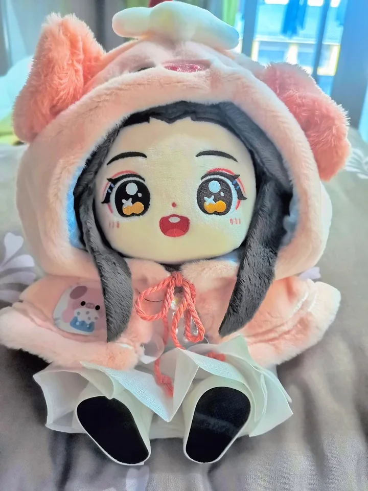 Solo vestiti 10/20/40 cm moda fai da te vestiti per le bambole in cotone carino mini mantello accessori giocattolo regalo cartone animato idol bambola vestito taglio di cotone