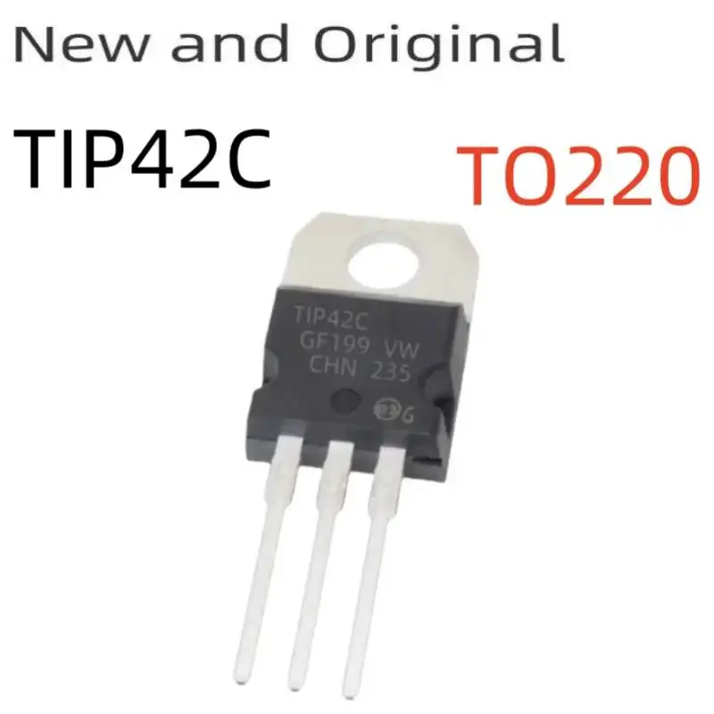 

TIP42C TO220 PNP 100V 6A Complementary Silicon Plastic Power Transistors