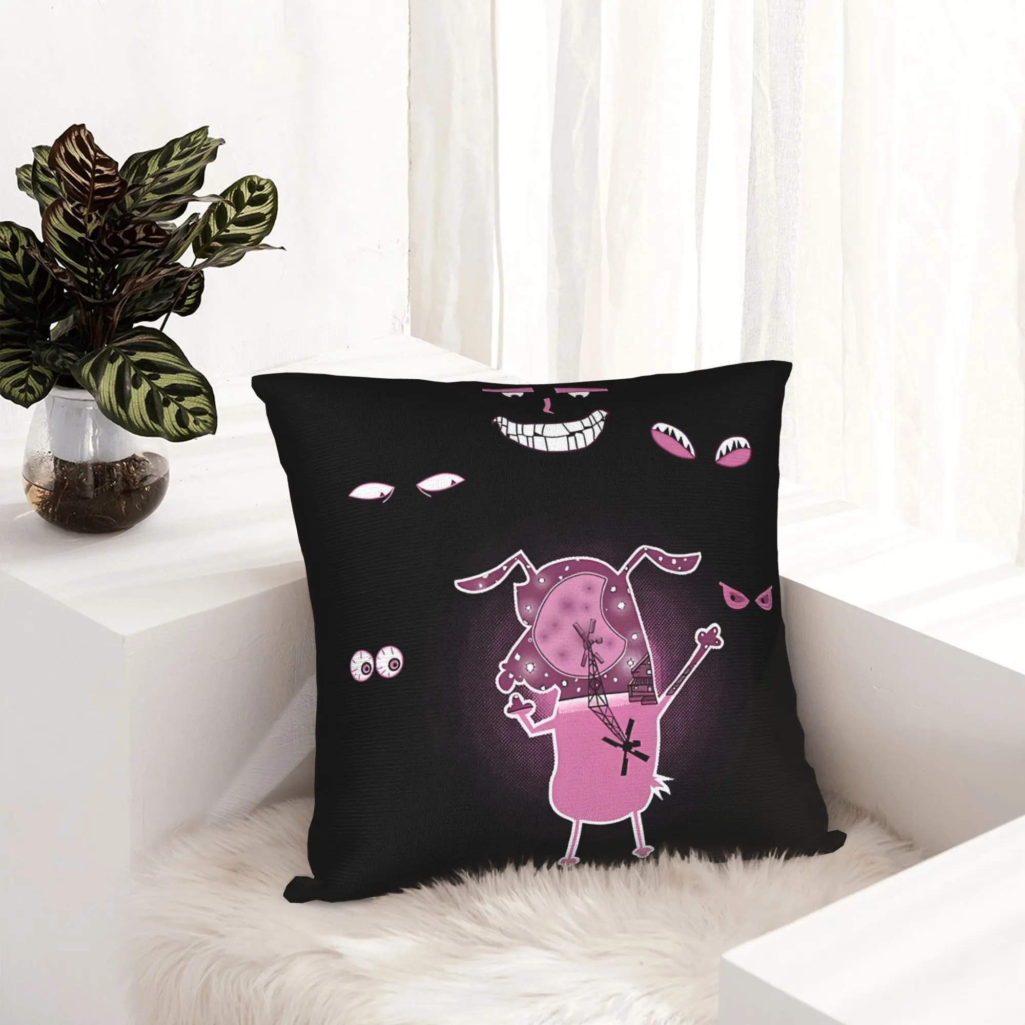 Find Courage Within Cushion Cover Cartoon Animation Soft Luxury Pillows Home Decor