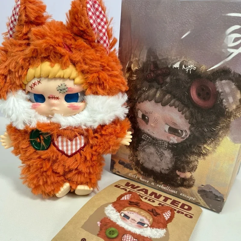 سعيد باد كيد كيبو المتمردين الفينيل الوجه دمية لعبة قلادة صندوق أعمى العصرية تحصيل زخرفة للأطفال من سلسلة الجنة