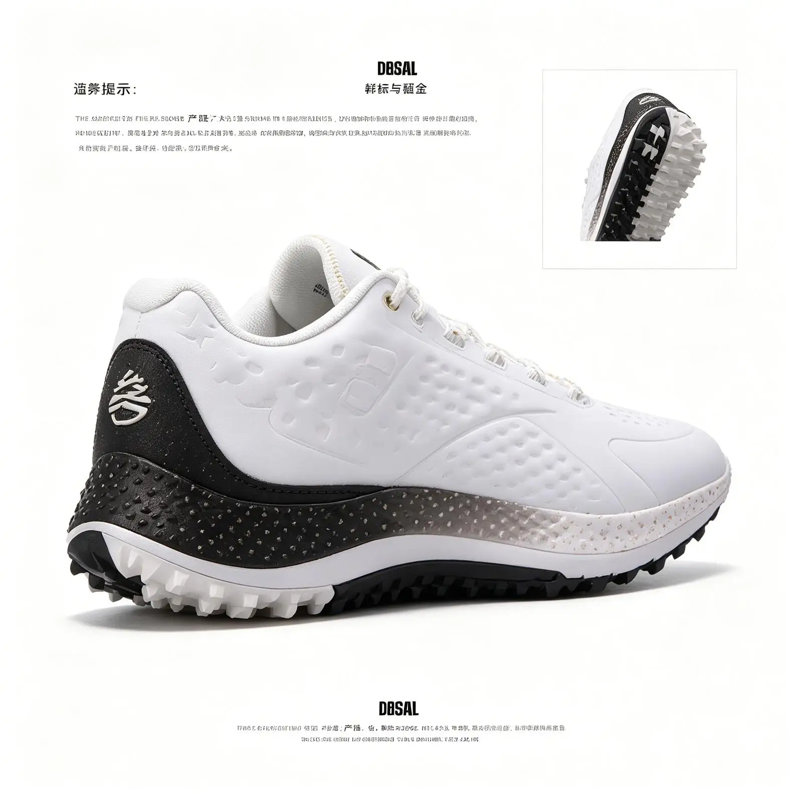 New Under Armour Sports Golf Shoes Trendy And Fashionable, Cushioning, Wear-Resistant Breathable Casual Shoes 3027378-101