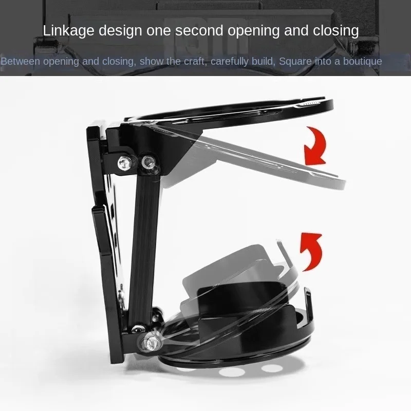 لعالم جديد هوندا NS150LA 125LA حامل الكأس القابل للطي Wuyang هوندا NWF125 حامل غلاية #2