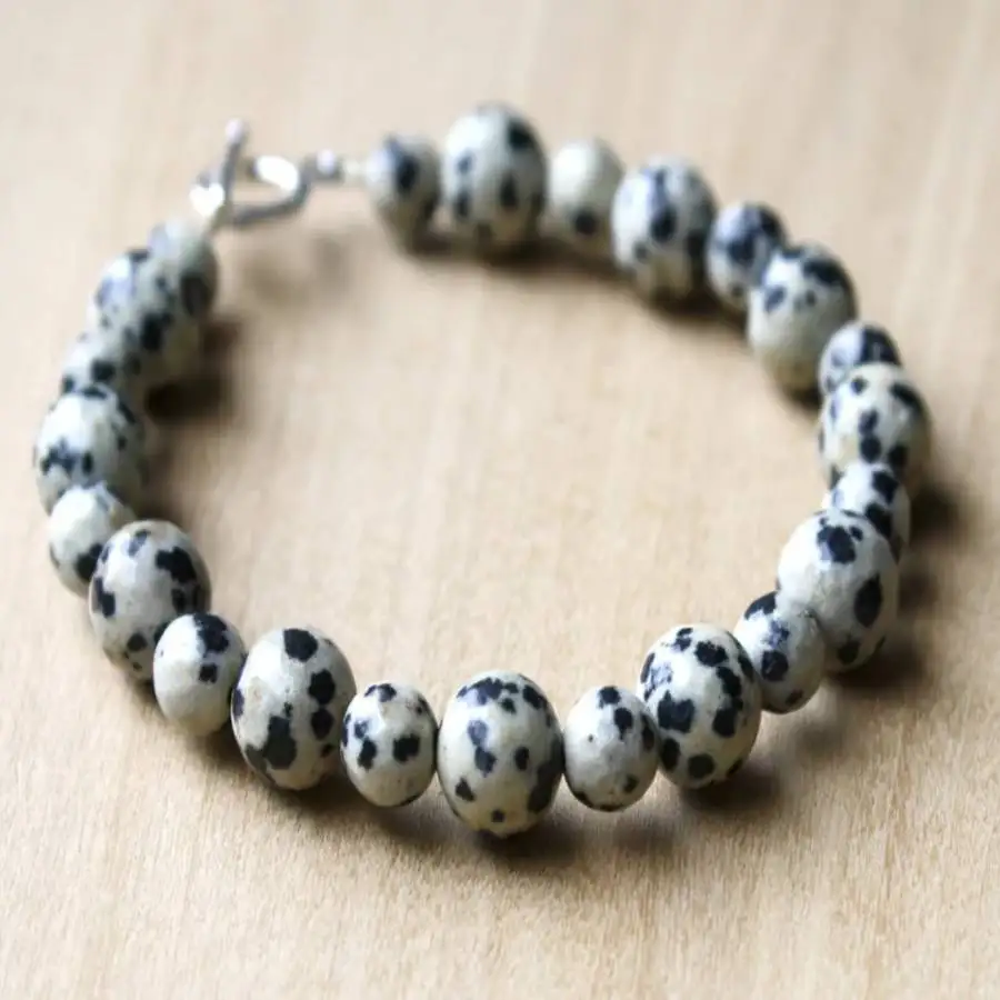 

Handmade natural stone bead bracelet,men's cuff button bracelet,Ramadan prayer bead,women's meditation,holiday gift,daily wear