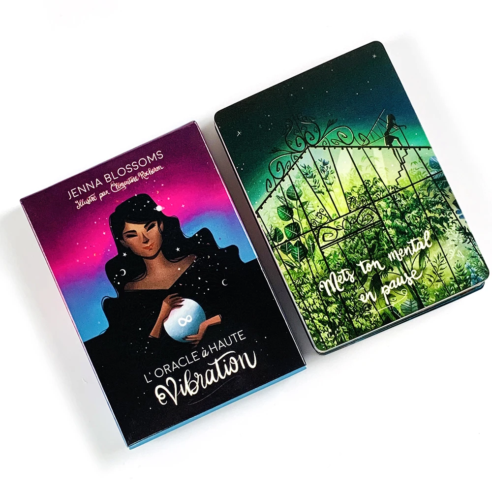 L'Oracle à Haute Vibration - J - Tarot Cards Deck With Guidebook avis et prix