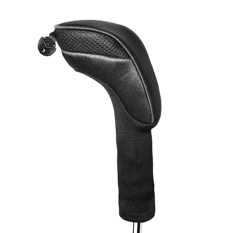 1-pack golfclub hoofddeksels voor boss hybriden lange nek golfclubs hoofddeksels met verwisselbare nr. tags golfaccessoires