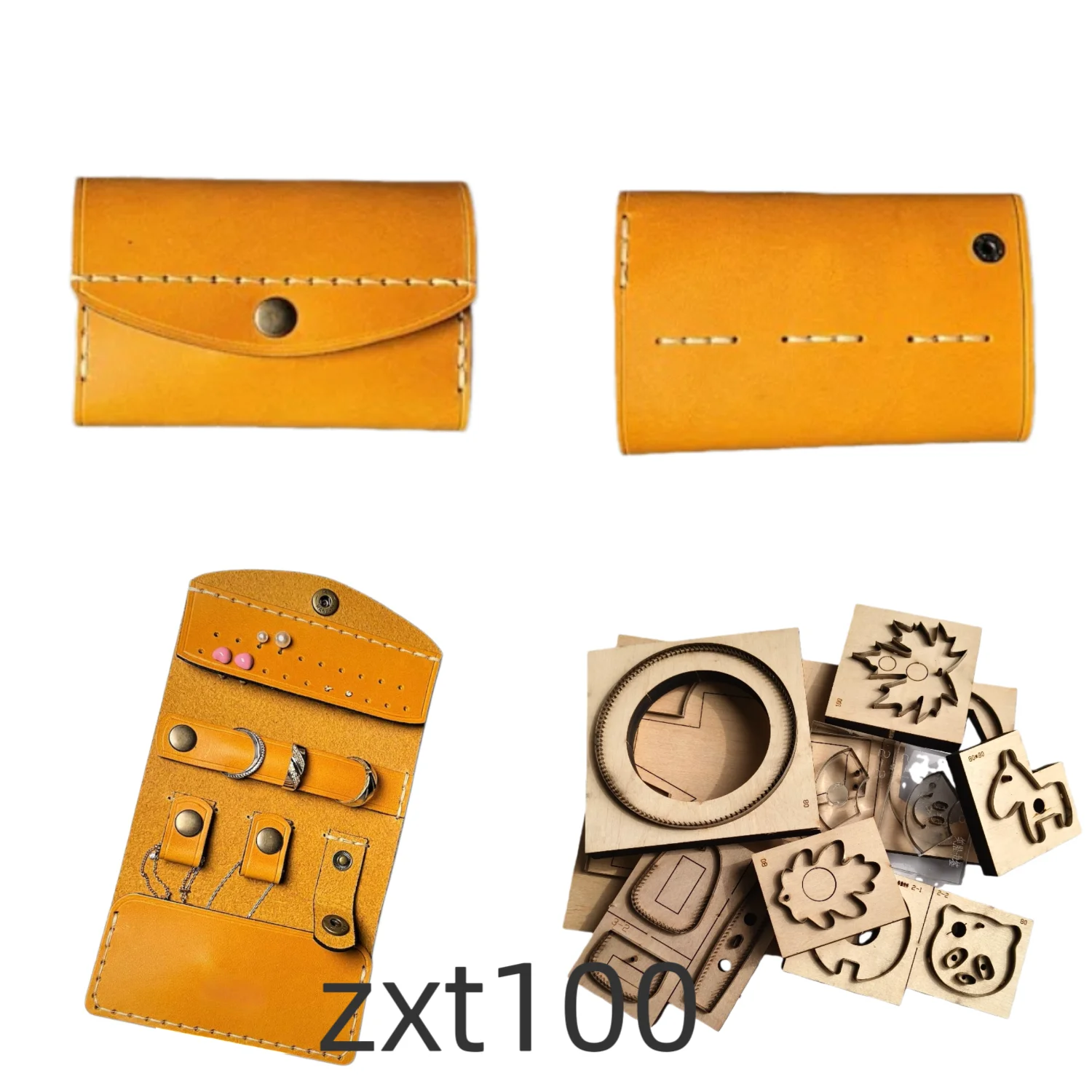 

Элегантный и простой кожаный футляр для украшений, инструмент для резки кожи, вырубной штамп, деревянный штамп-форма, нож для ручной резки zxt100.