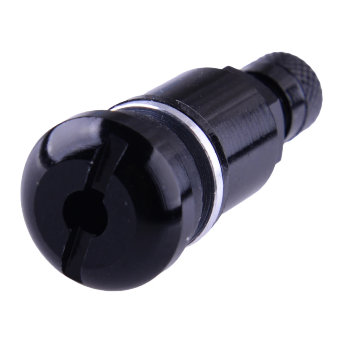 4pcs Black Aluminum Alloy Universal Car Motorcycle Bicycles 11.3mm Rim Tire Wheel Stem Valve