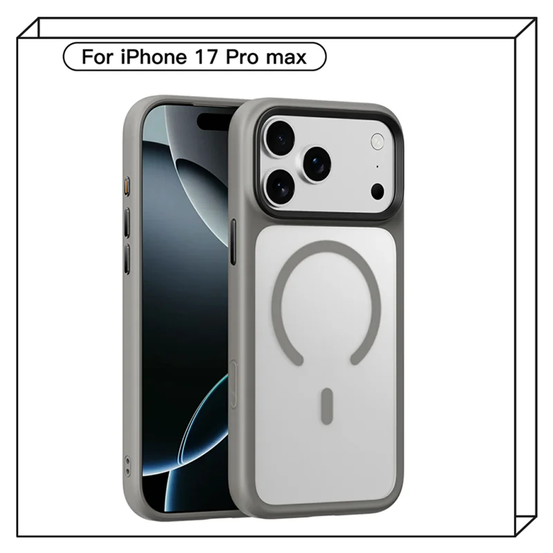 

Матовый противоударный чехол Magsafe с кнопкой Active Touch для iPhone 17Pro Max 17 Air 17Pro, матовый жесткий чехол с беспроводной зарядкой
