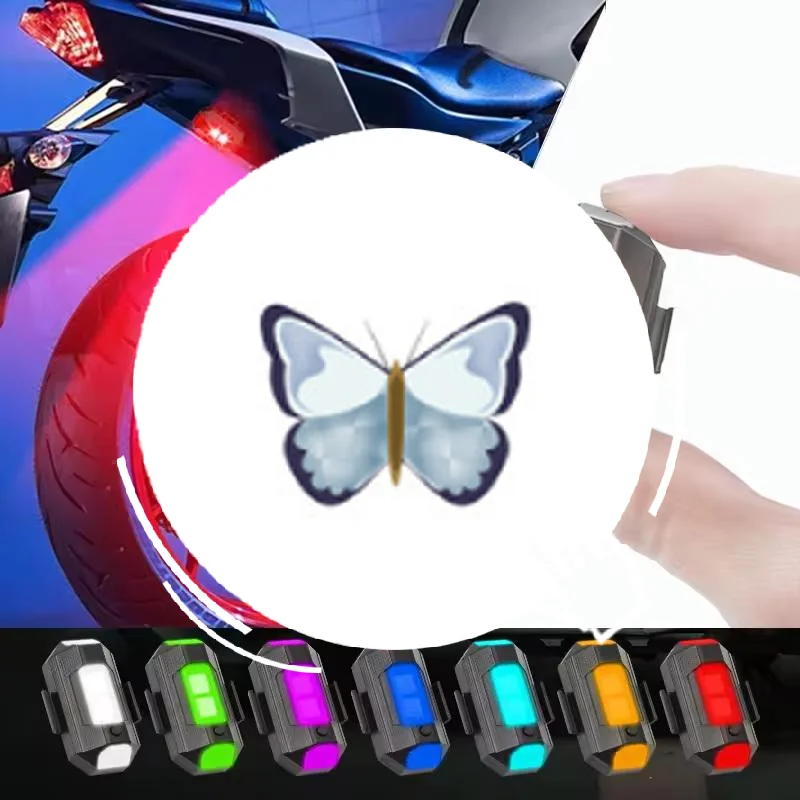 

Мотоциклетные фонари, стробоскоп для дронов, USB LED-сигналы предупреждения о столкновении для велосипедов и самолетов, мини-мигалки для ночных полетов