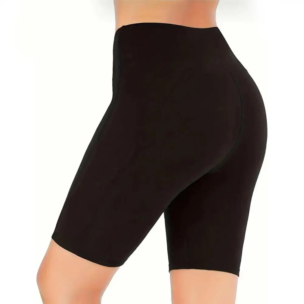 Peach Hip Shorts Casual Sports Shorts Medium Stretch Elasticity For Beach Vacation L Waist 70-78cm Hips 92cm Length 54cm