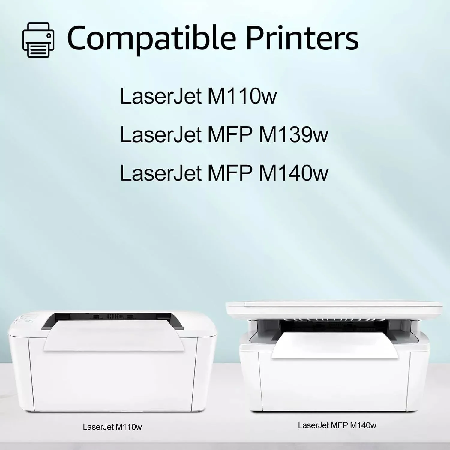 GREENCYCLE 1-4PK сменный тонер-картридж HP W1410A, совместимый с принтером HP LaserJet M110w MFP M139w, высококачественная печать