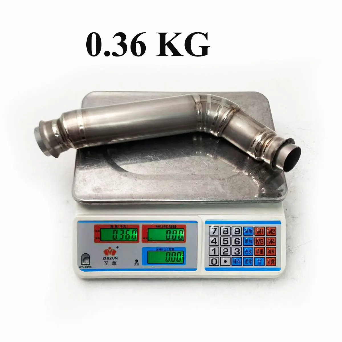For ZONTES 703T‑ETC 703T Motorcycle Exhaust Slip On Middle Link Pipe 703T Exhaust Connect Stock Muffler Titanium/Stainless
