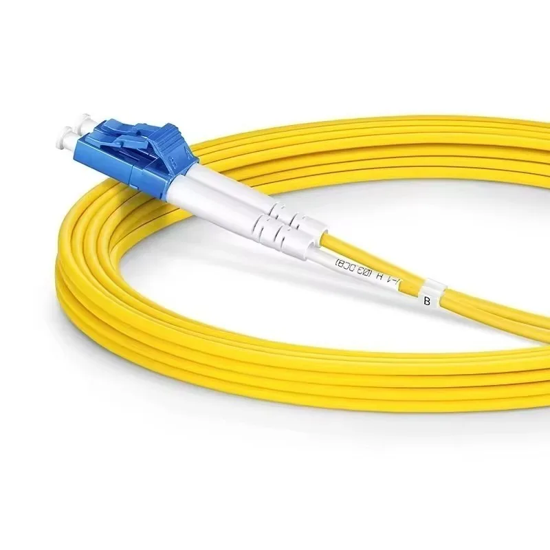 SC To LC UPC Single Mode Fiber Optic Patch Cord 2.0mm OD Optical Jumper Cable For FTTH On-Site Cable Connection