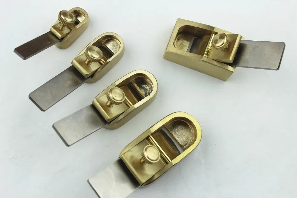 

5pcs various size brass planes fine violin making tools