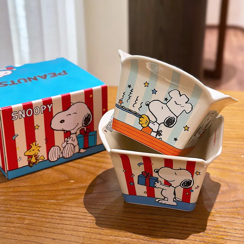 tigela-de-pipoca-de-ceramica-snoopy-co-branded-grande-para-petiscos-e-frango-frito-segura-para-micro-ondas-tigela-elegante-para-servir-alimentos-em-casa