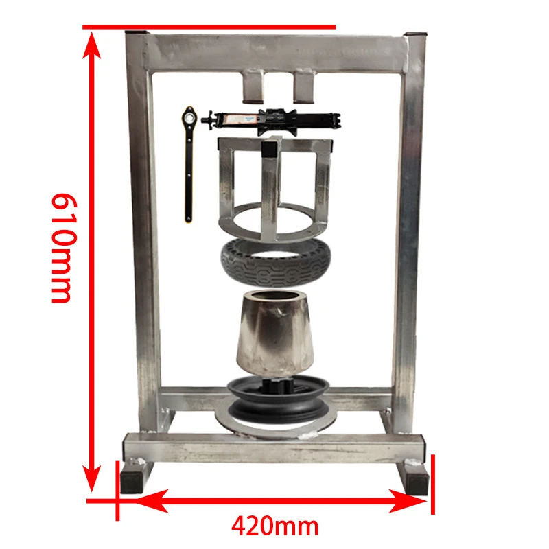 

Электросамокат Xiaomi M365 MAX G30 с 8,5/10-дюймовыми цельными шинами (не надувными, сотовая структура) и простым инструментом для их установки