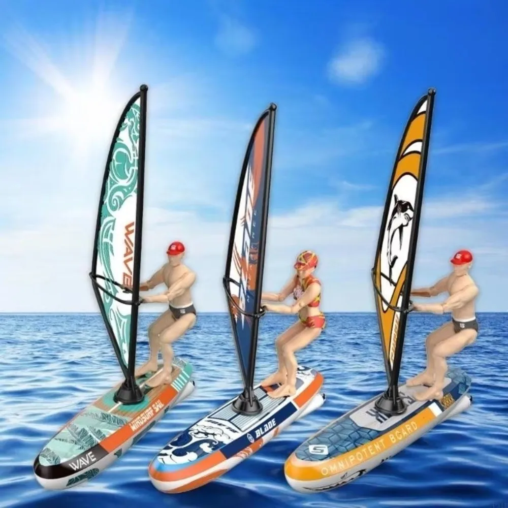 Sailing Waterproof RC Boat Toy Low Speed Balanced Remote Control Boat High Speed Speedboat Toy Summer