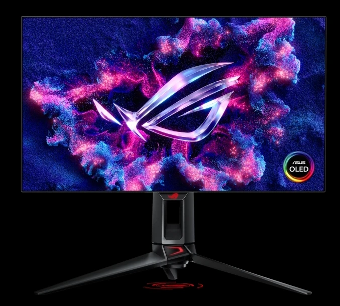 

Игровой монитор ROG Swift OLED PG27AQDP 27-дюймовый 2K-ДИСПЛЕЙ 480 Гц 0,03 мс Время отклика Игровой экран высокой яркости для ПК HDR