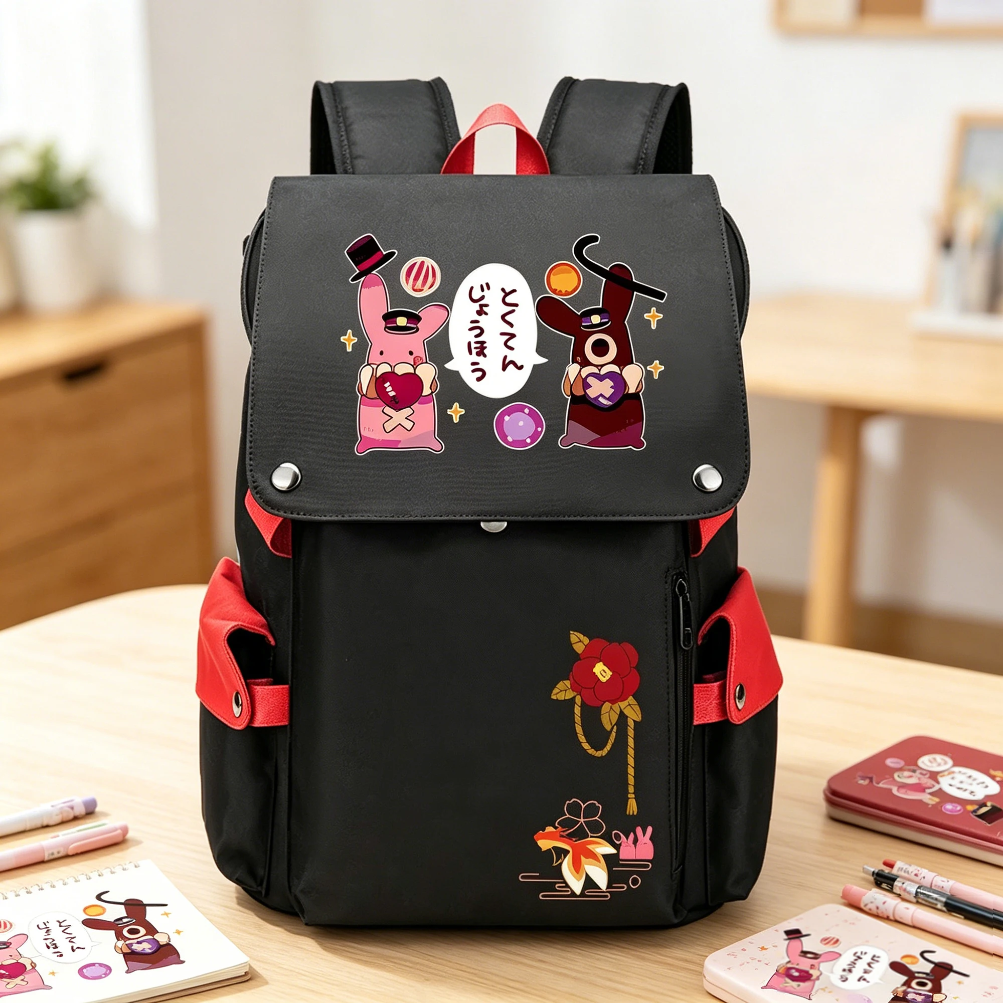 Toilet-Bound Hanako-kun Anime Bookbag Oxford School Backpack Women Travel Bagpack Large USB Charging Laptop Shoulder Bags Rugzak