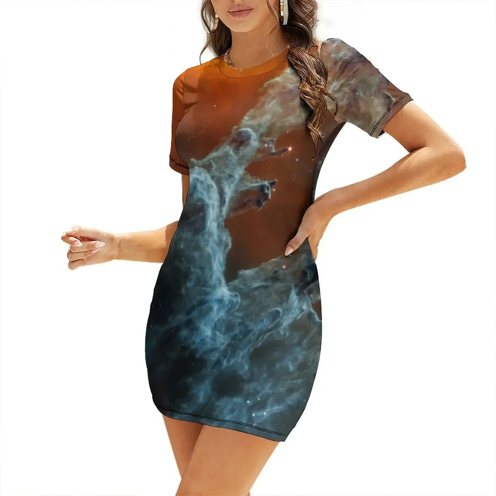 

Pillars of Creation MIRI Short-Sleeved Dress bandage dress dresses for official occasions