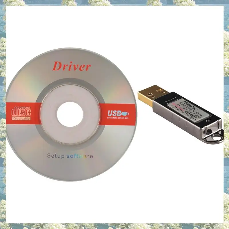 جديد-5X USB ميزان الحرارة استشعار درجة الحرارة مسجل بيانات مسجل للكمبيوتر ويندوز Xp Vista/7