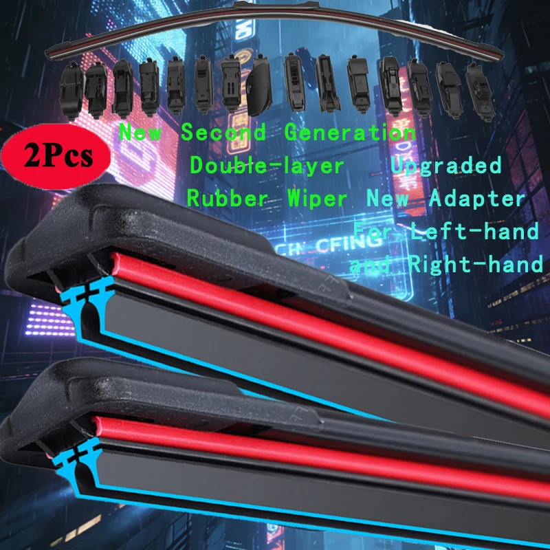 

Щетки стеклоочистителя для Honda Ridgeline 2009-2014, 22+22 дюйма, для лобового стекла, из натурального каучука, аксессуары для автомобилей