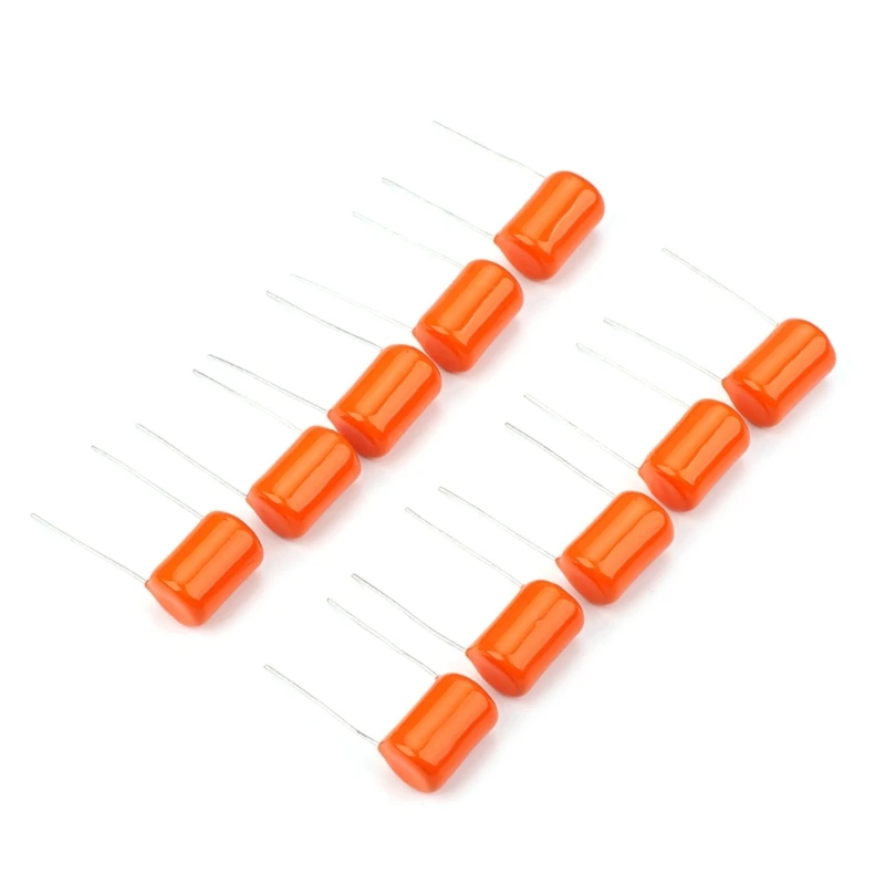 Orange Drop Capacitors, Electric Guitar Tone Capacitors, 200V, 715P .047UF, 10Pcs