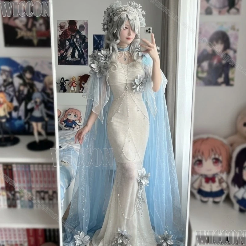 Identity V Melly Plinius Queen Bee Cosplay Memory Scar Gown Lolita Entomologist Dress Halloween Fan Art Festival Fancy Comic Con