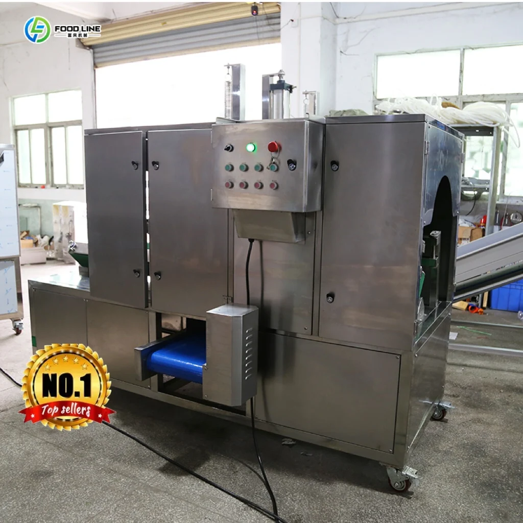 Aangepaste Meloen Fruit Peeling Machine 2025, Volautomatische Efficiëntie Cassave Wortel Gember Aardappel Wassen Peeling Machine