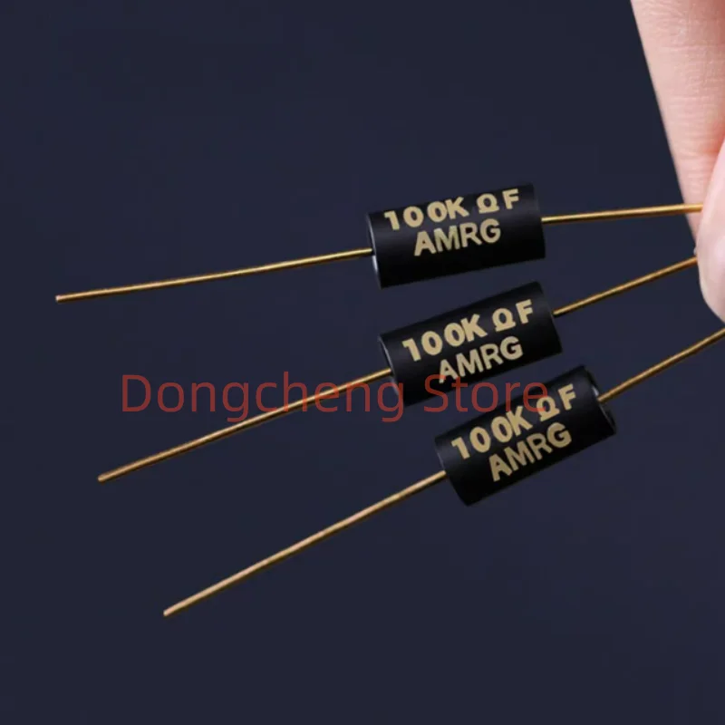 

2 шт./лот, 100% новый оригинальный AMRG 3/4 Вт, серия, национальный сокровище, карбоновая пленка, золотая ножка, HIFI, аудиосопротивление лихорадке