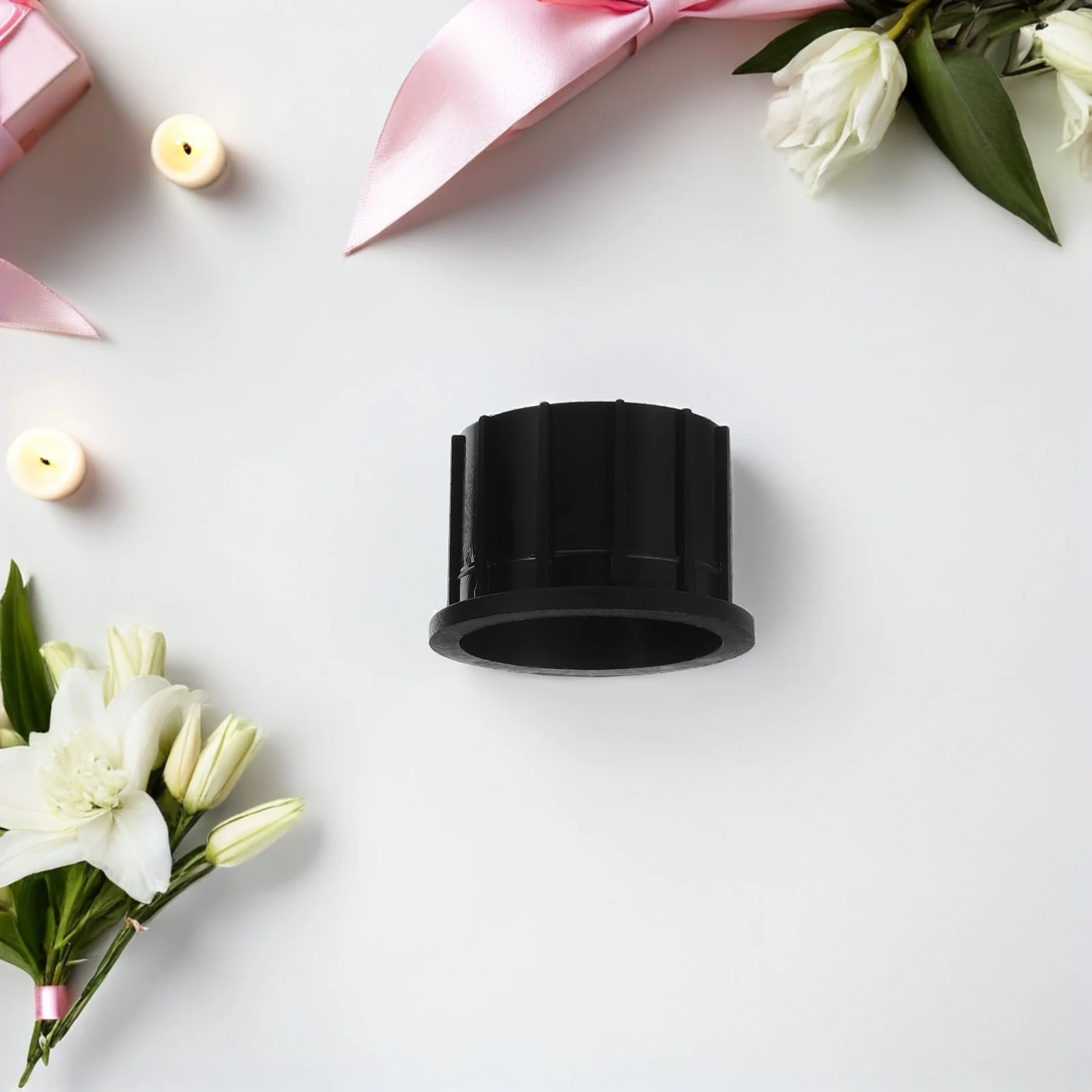 

6Pcs Umbrella Stand Parts Kit Black Umbrella Base Screw Plug Patio Parasol Insert Hole Cover Replacement Parasol Spare Parts