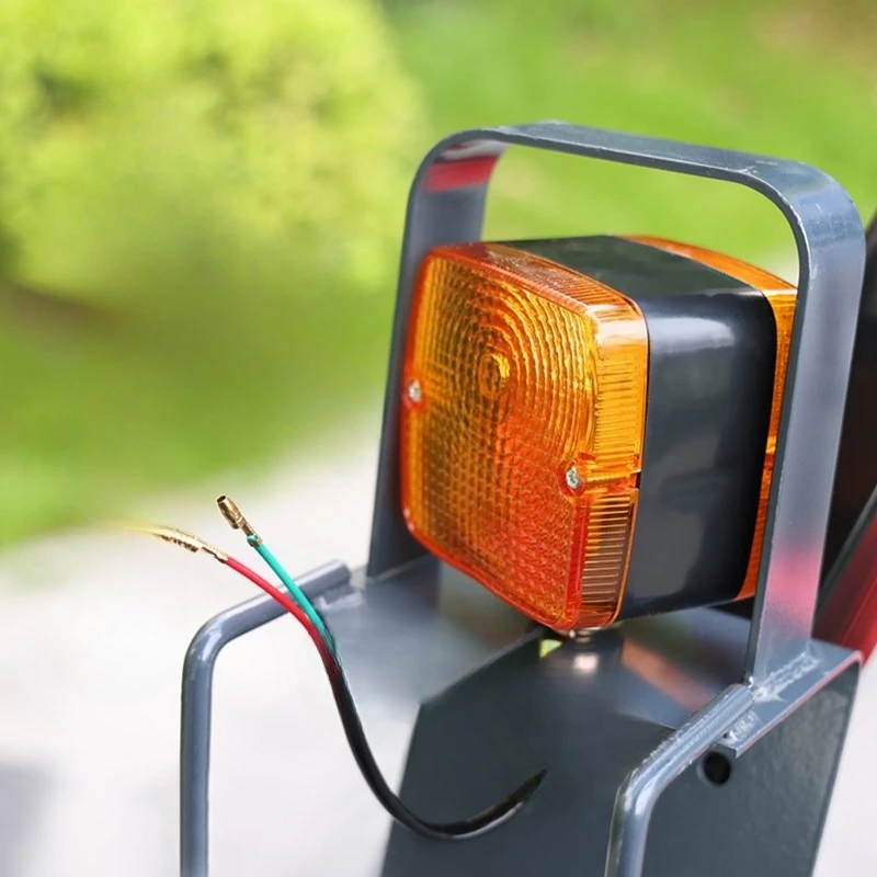 Forklift front turn signal 12V double-sided light 24V square light suitable for Heli 3 tons 5T