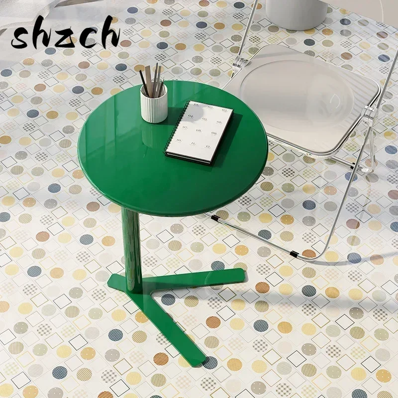 

Mesa auxiliardsofádhierro verde Vintage, organizador minimalista para mesitadnoche, escritoriodcafé compactodprim
