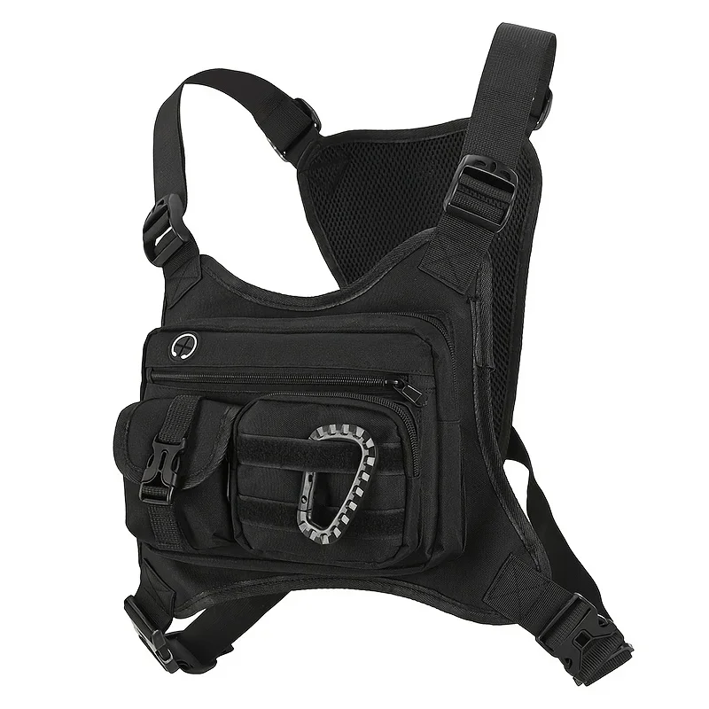 Outdoor Tactical Chest Bag, Unisex, for Running, Cycling, EDC, Workouts, Sports, for Men and Women