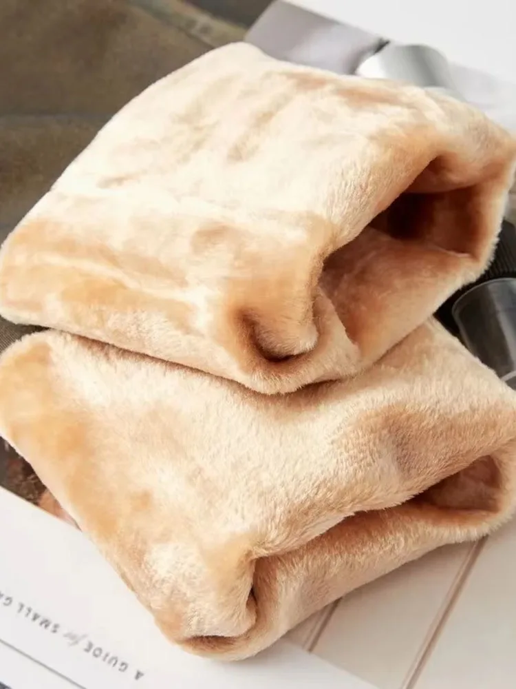 300 جرام المرأة طماق مثير فراشة طباعة رشاقته الصوف الدافئة جوارب طويلة الشتاء شفافة تخزين الحرارية مرونة طماق #5