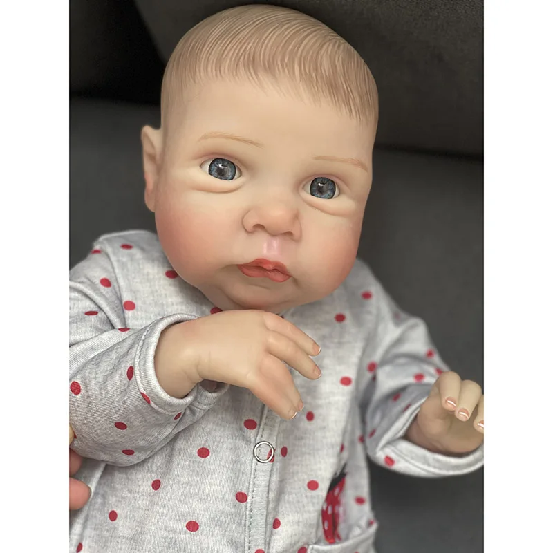 48cm Reborn Baby Doll Miley Same As Photo Lifelike Soft Touch 3D Skin With Visible Veins High Quality for Girls Gift