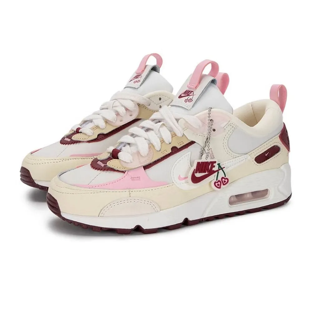 Zapatillas de Running Nike Air Max 90 para Mujer, Amortiguación Air Max, Estilo Retro Clásico, Ligeras y Cómodas para Entrenamiento Diario FD4615-111