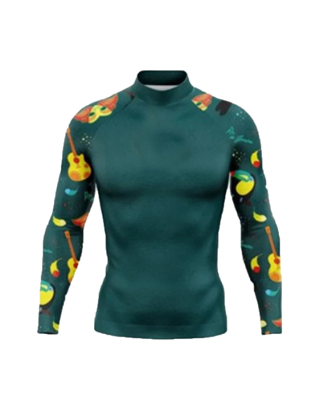 Surfing Rash Guard Swimwear Men's Long Sleeve UV Protection Wear Summer Water Sports Swimming Rashguard Surfing T-shirts