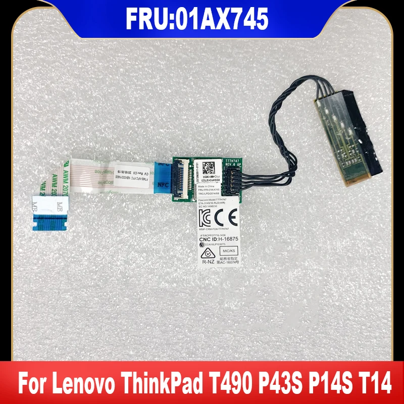 01AX745 modul NFC asli baru untuk Lenovo Thinkpad T490 P43S P14S T14 NFC nirkabel NPC300 02HK981 kualitas tinggi