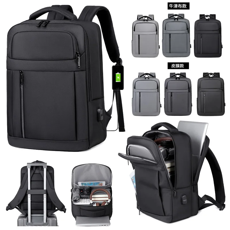 Laptop Bag Travel Backpack USB Charging Men Women Water Proof Enlarge Capacity Rucksack College Shoulder Orthopedic Bags Mochila