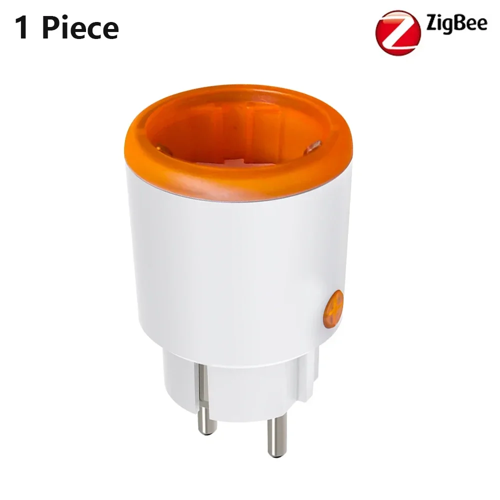 16A Smart Plug Tuya ZigBee 3.0 EU Smart Socket Energy Monitor Outlet Draadloze Voice Afstandsbediening Alexa Google Home homekit - afbeelding 1