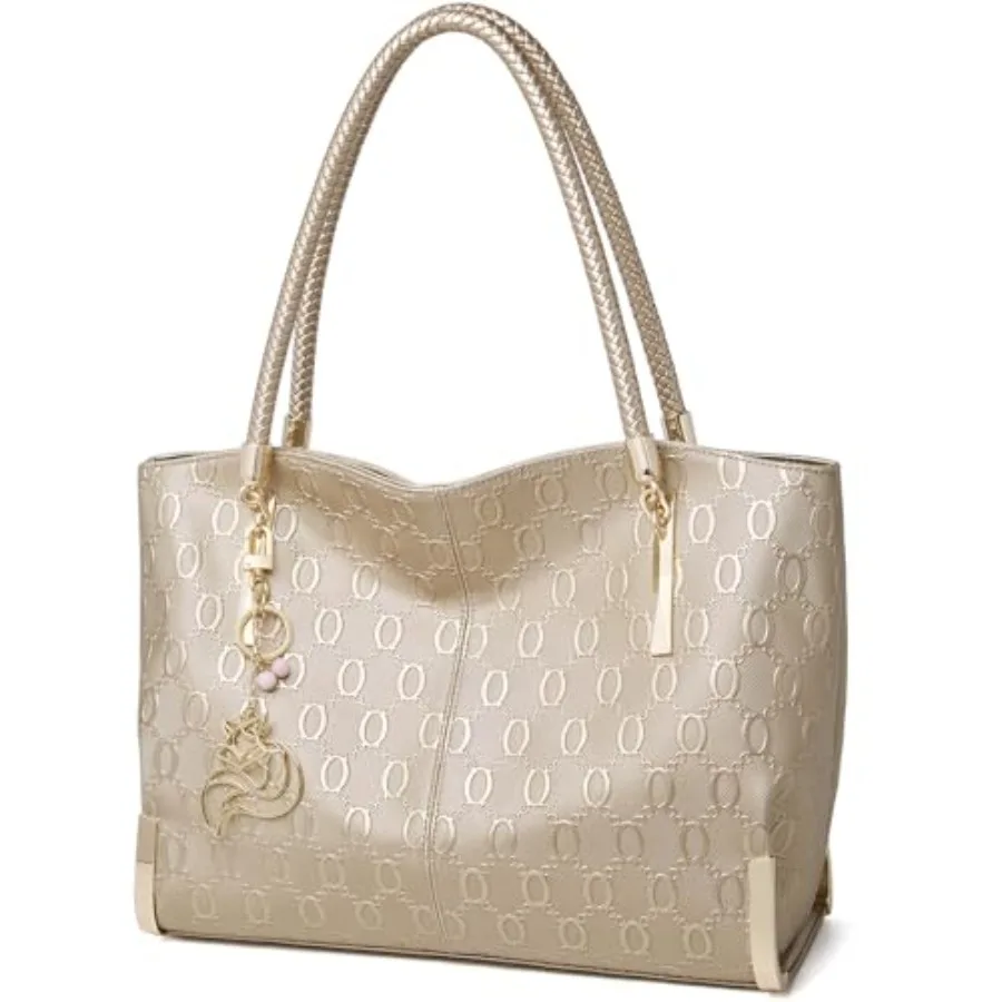 

FOXLOVER Large Capacity Tote Handbags for Women Women's Top-handle Bags Fashion Shoulder Bags Purses Minimalist design