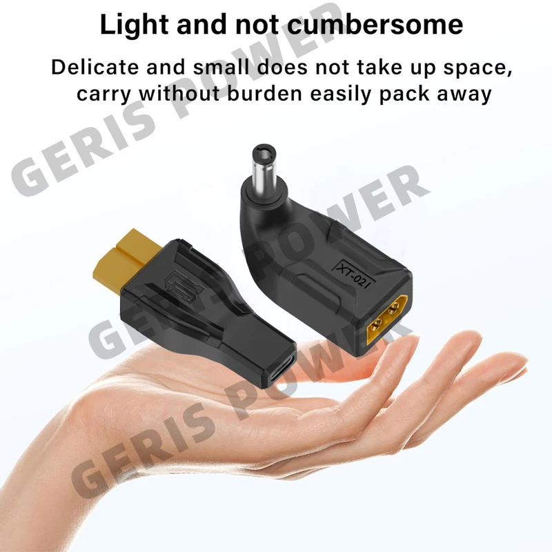 Адаптер USB C в XT60, преобразователь типа C «мама» на XT60 PD100W, 20 В, разъем для зарядки для модели Toolkitrc, накопитель энергии на открытом воздухе