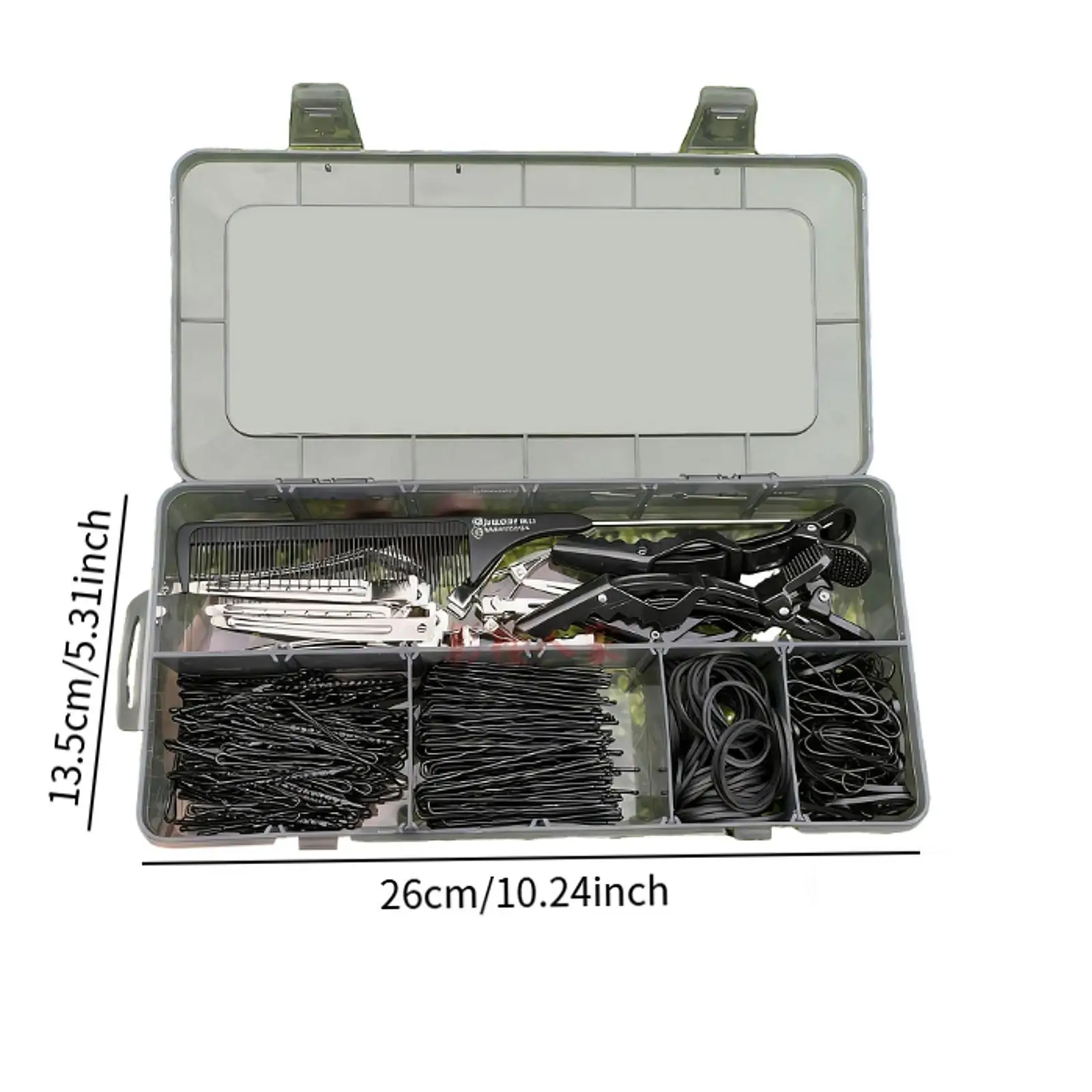 Boîte de rangement d'outils pour cheveux, mallette de rangement d'outils de coiffure pour bureau et maison