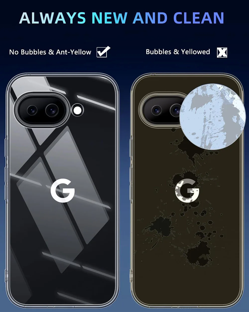 Ultra Thin Soft Case For Google Pixel 10 9 Pro XL 10A 9A 8 8A 7 7A 6 6A Pro Clear Silicone Cover Shockproof Slim TPU Shell Coque view 5